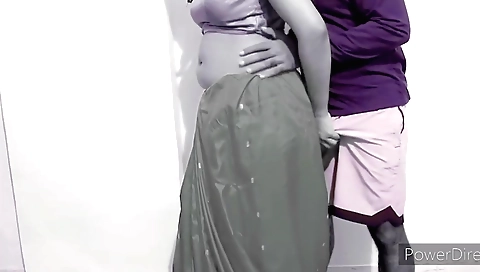 Mature milf brunette 18+ Saree chachi sadia akhter cheating