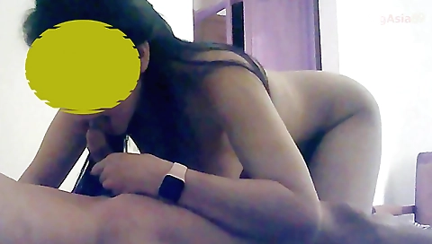 Asian whore fucks busty teen wife with her sexy lips 18+