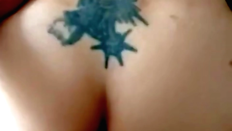 Leggy tattooed stepmom with a hairy pussy gets fucked