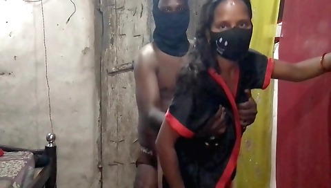 Indian teen with a shaved pussy gets deep throated