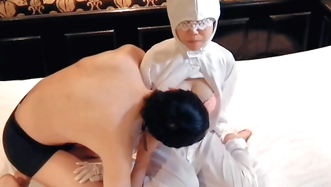 Amateur redhead shoots breasts and fingers breasts in porn vid