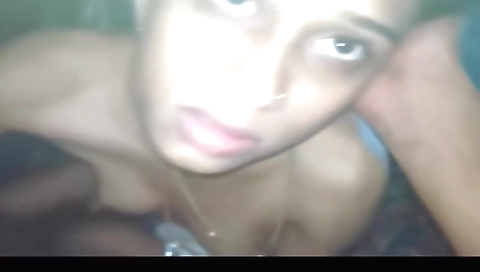 Brunette blowjob queen sucks cock and then rides it