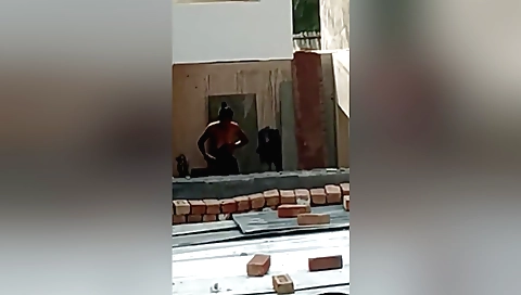 Hot naked pornstar in amazing solo outdoor video 3d