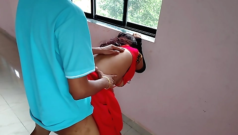 Indian stepmom fucks with stepson in homemade porn