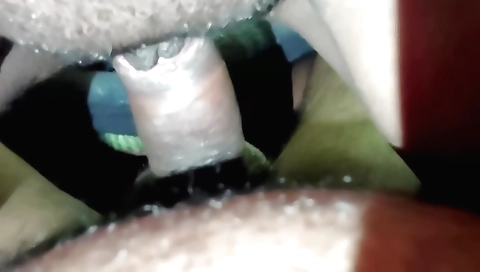 Mature wife with huge boobs is using cheating machine