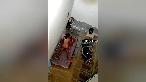 Indian girl and her lover have fun with each other