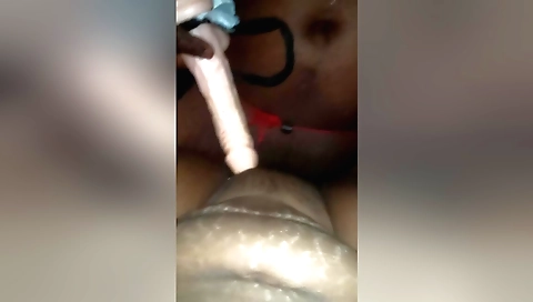 Indian amateur babe with hairy pussy enjoys sex with husband