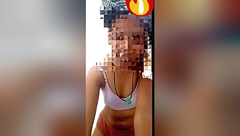 Call sex with a horny guy in amateur brunette video