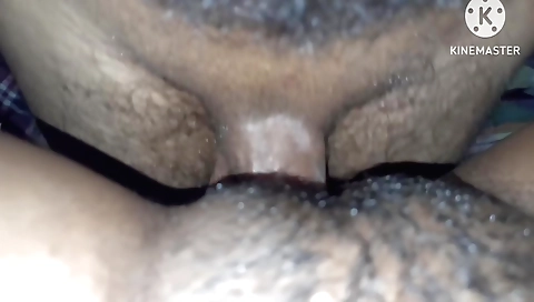 Indian slut gets fucked and fucked in her hairy pussy