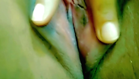 Sexy girl in a red bikini does not get fucked by anyone