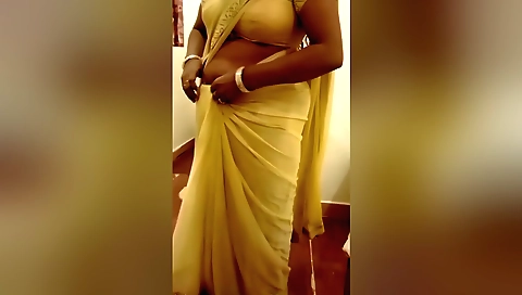 Verified amateur indian tamil pondati-in sontha akka va