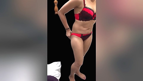 Amateur brunette video showing her naked body and sex