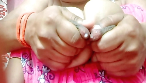 Bhabhi gets her big boobs fucked in a big and hard way