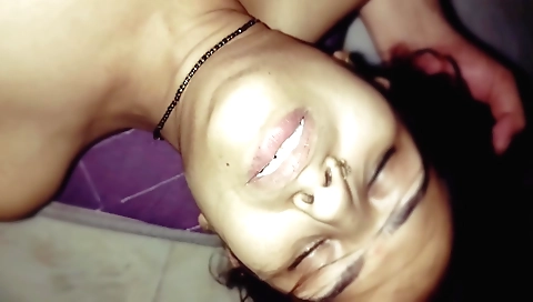 Hot brunette enjoys her pussy fucked and she moans