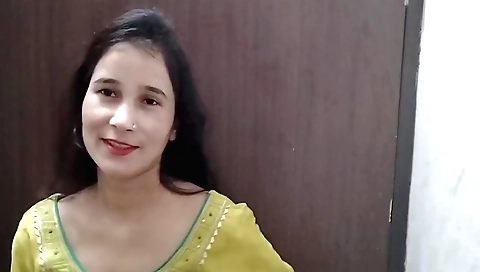 Amateur brunette in a white blouse enjoys solo sex in her bathroom