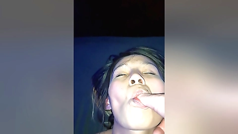 Amateur lesbian video with a guy that has a black body and a red bone