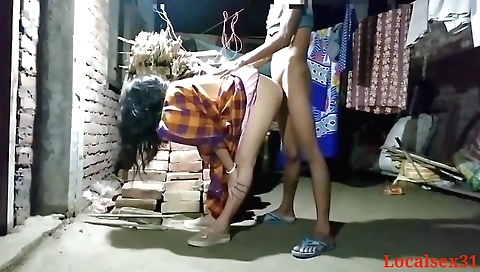 Indian brunette and her cousin get pounded by her brother