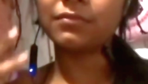 I'm wearing red bra and stripping naked for webcam