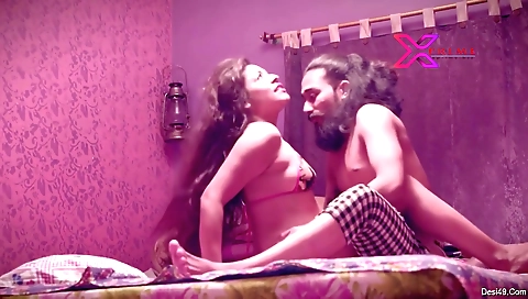 Big ass milf in a sexy red dress and black stockings