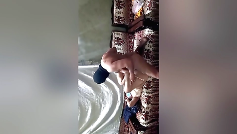 Indian stepsister cum on boobs after stepbro's dick