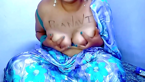Sangeeta enjoys playing with her pussy and sucking her pussy