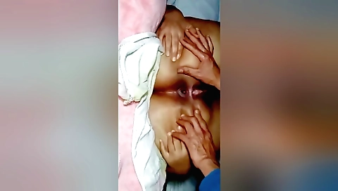 A hot amateur Arab woman gets fucked hard and her ass is ripped