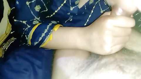 Indian babe with huge tits gets wet and cum filled up