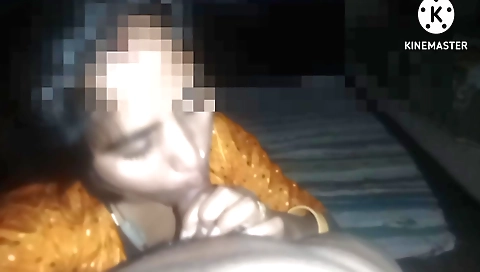 Amateur brunette stepsister-inlaw with big natural breasts