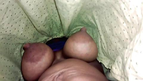 Indian woman with big tits and ass fucked by her stepson