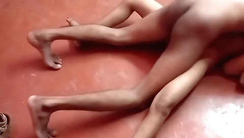 Indian wife getting fucked and a creampie in mouth