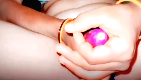 Asian chick masturbates her cunt with a toy in solo videos