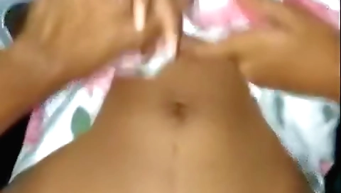 Amateur hairy brunette and her partner are fucking