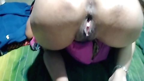 Hot brunette babe with a great mouth gets creampie