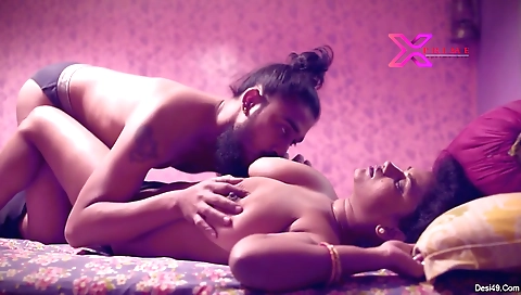 Big tits brunette milf in sexy lingerie is giving a sexy blowjob