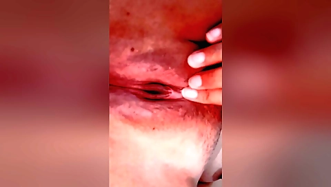 Big boobs and a pink pussy show in homemade sex video