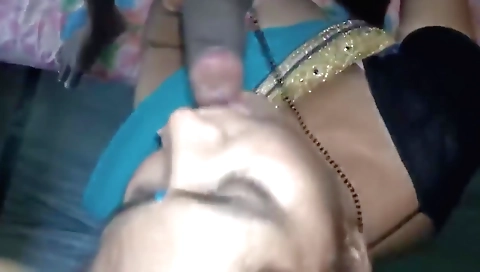 Slutty brunette wife gets naked for first time sex