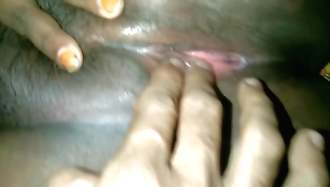 Indian chick enjoys me playing with her tight pussy