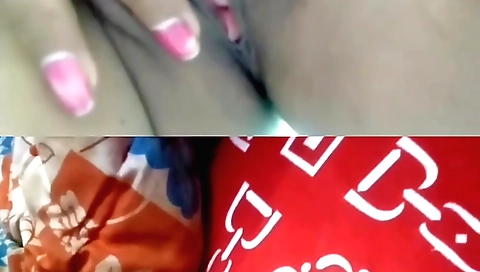 Busty brunette solo video with a sexy body and tits