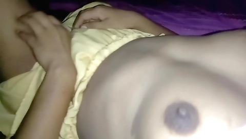 Indian girl with a nice body is showing off her body