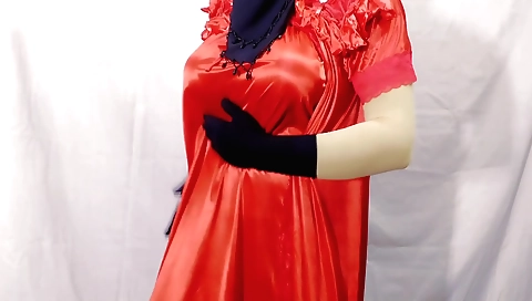 Indian girl is doing all the things that she needs