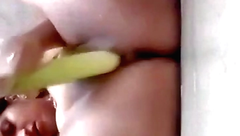 Chubby brunette fingering and fingered in a homemade video