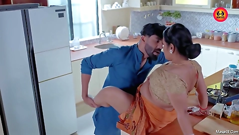 Busty milf with a sexy body is going to have some extra hot sex