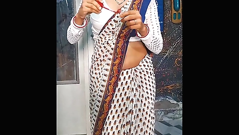 Indian babe is fucked by a sexy man in this solo porn