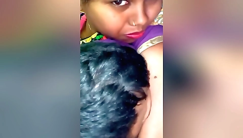 Brunette brunette is fucking in bed and she is doing it well