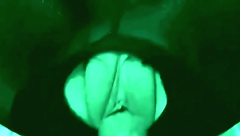 A girl that has a sexy face is masturbating and cumming