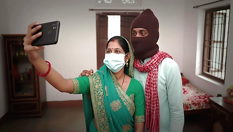 Teen 18+ girl gets double penetration in a group threesome porn