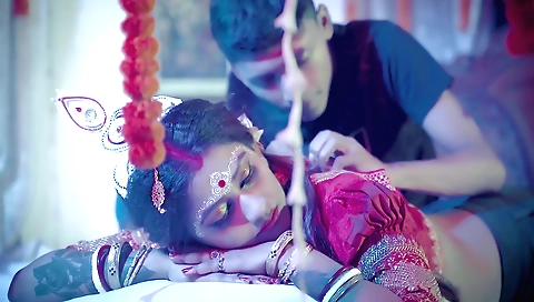 Big boobed brunette chick with a sexy ass and nice ass